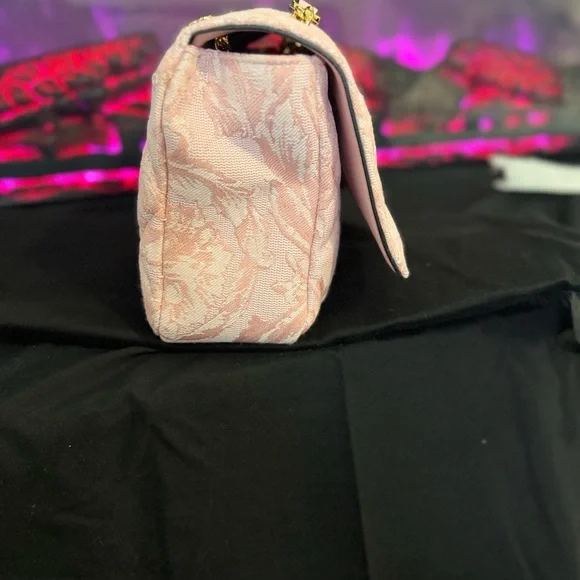 Versace Blush Pink Baroque Shoulder Bag NWT - Picture 4 of 10
